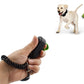 Pet Training Clicker with Wristband – Portable Sound Trainer for Dogs & Cats