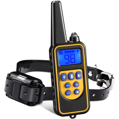 Rechargeable Anti-Bark Collar – Shock, Vibration & Clicker Trainer