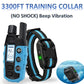 No Shock 3300Ft Dog Training Collar – Rechargeable & Waterproof